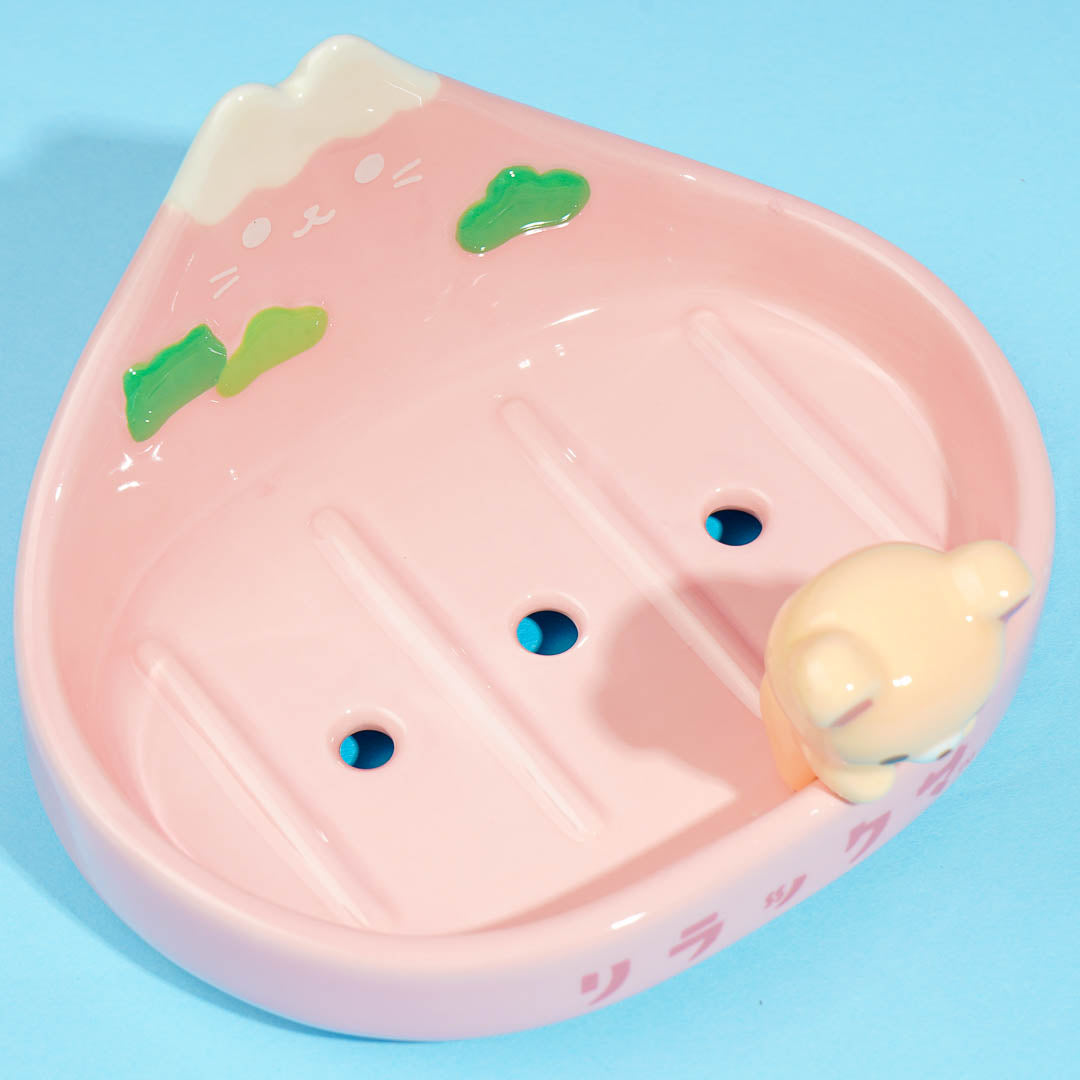 Korilakkuma Cat Mountain Soap Dish