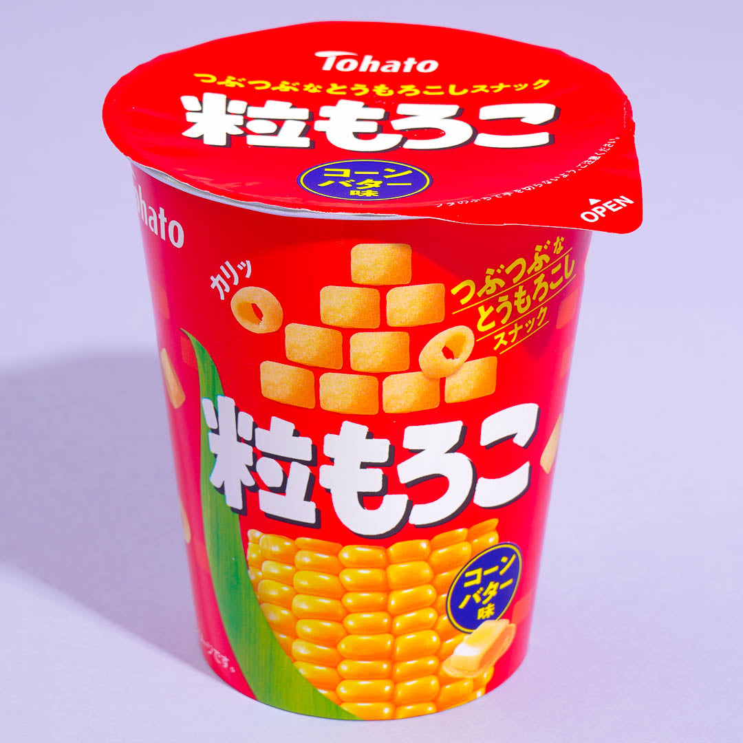 Tohato Grain Moroko Corn Rings - Butter