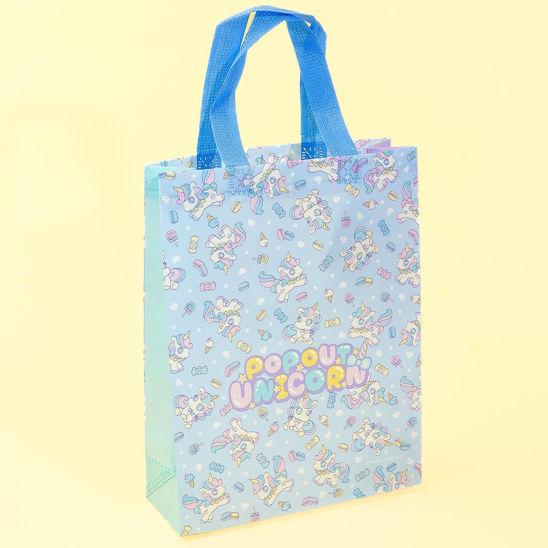 Popout Unicorn Shopping Tote Bag