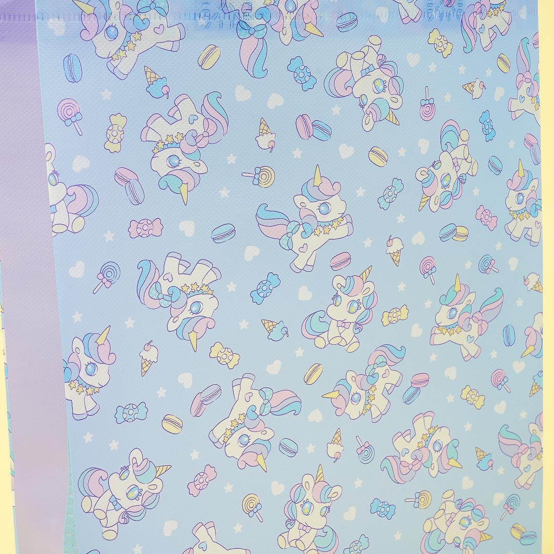 Popout Unicorn Shopping Tote Bag