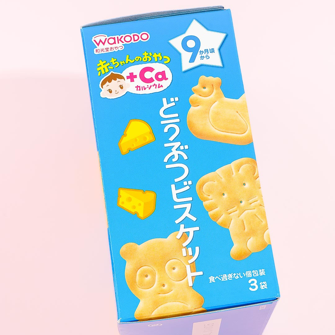 Wakodo Baby +Ca Animal-Shaped Biscuits