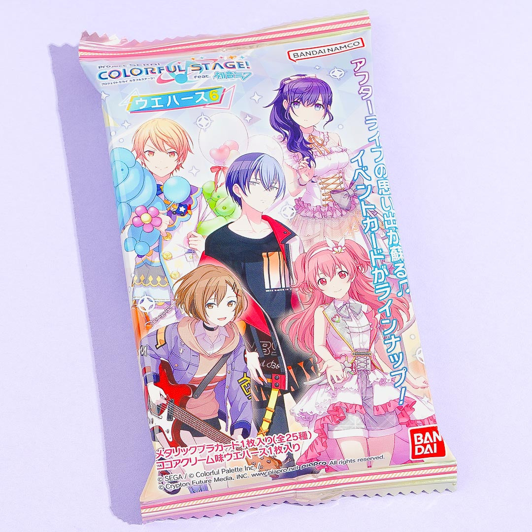 Project SEKAI Vol. 6 Wafer With Card