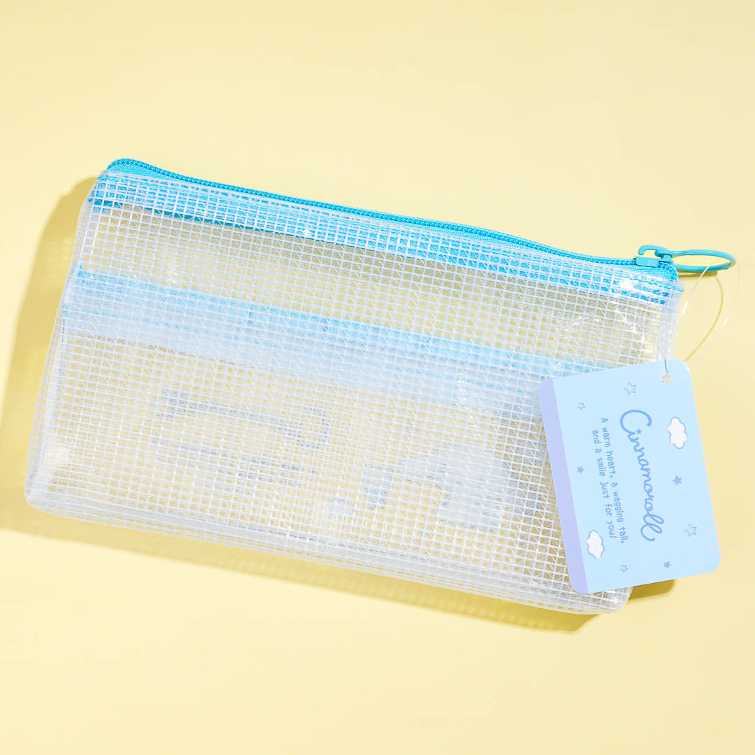 Cinnamoroll Clouds Double Zipper Pouch