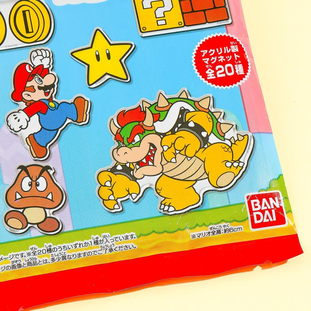 Super Mario Chara Magnets With Memo Card
