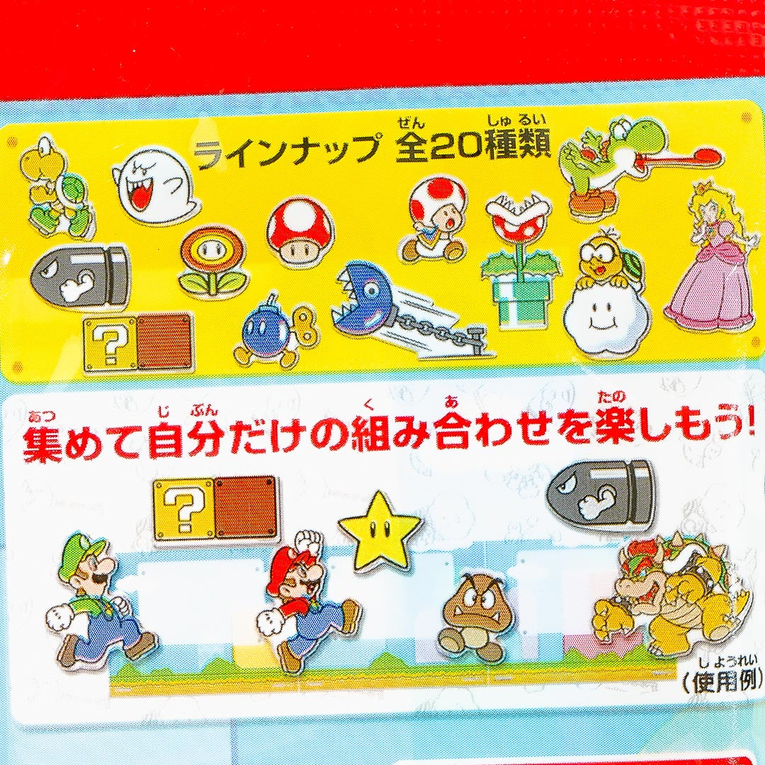 Super Mario Chara Magnets With Memo Card