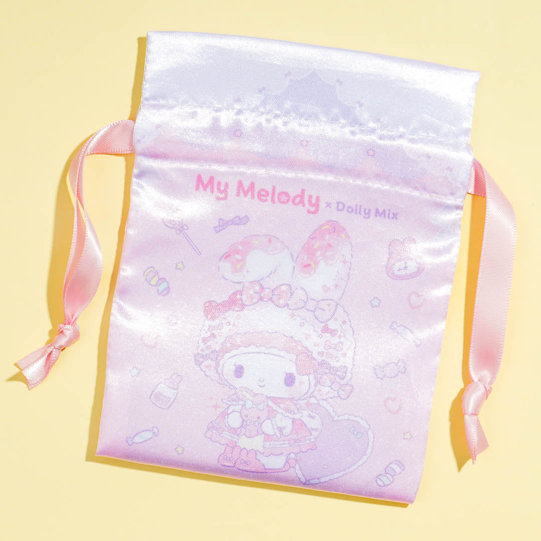 My Melody x DOLLY MIX Mini Drawstring Pouch