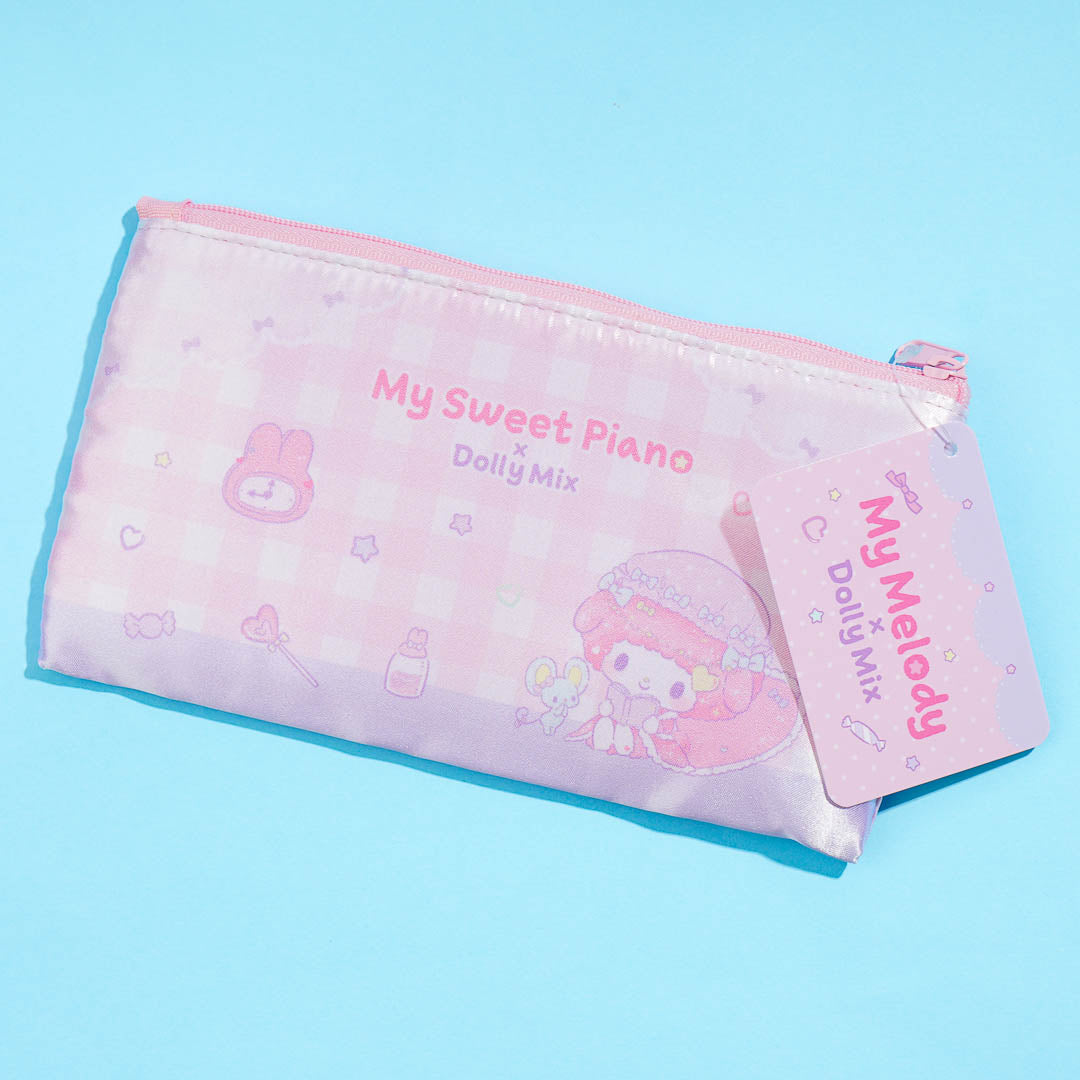 My Melody x DOLLY MIX Shimmery Flat Pouch