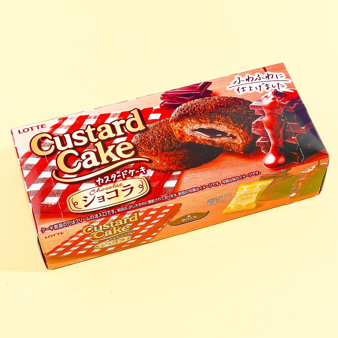 Lotte Custard Cake - Chocolate