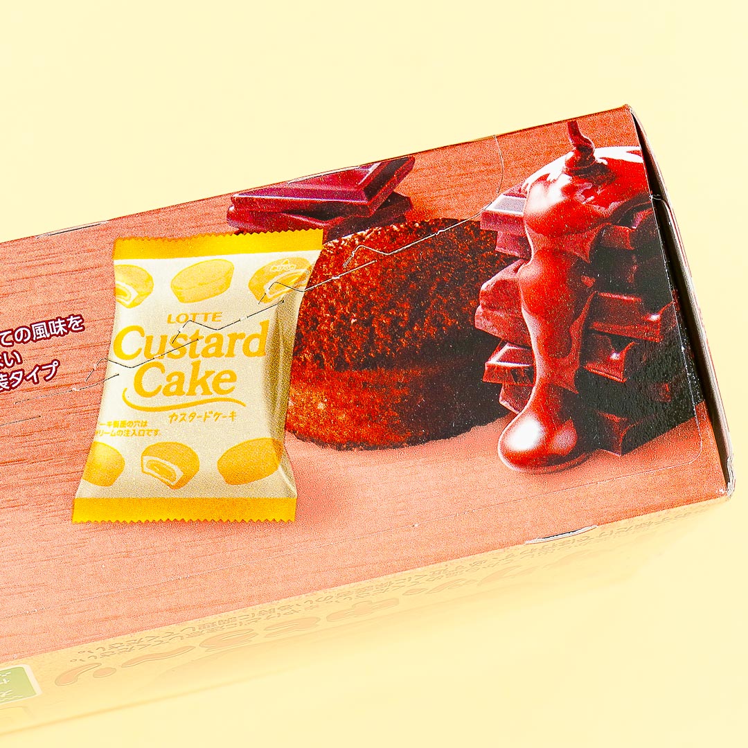 Lotte Custard Cake - Chocolate