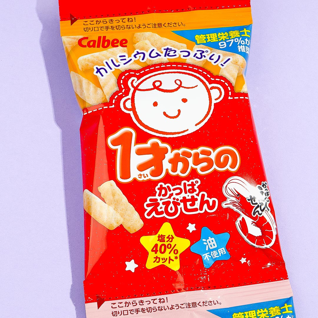 Calbee Baby Prawn Crackers - 4 pcs