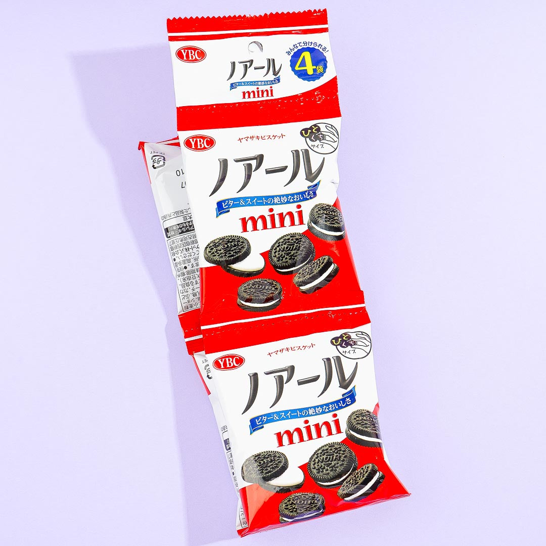 YBC Noir Black Cocoa Cookie Set - 4 pcs