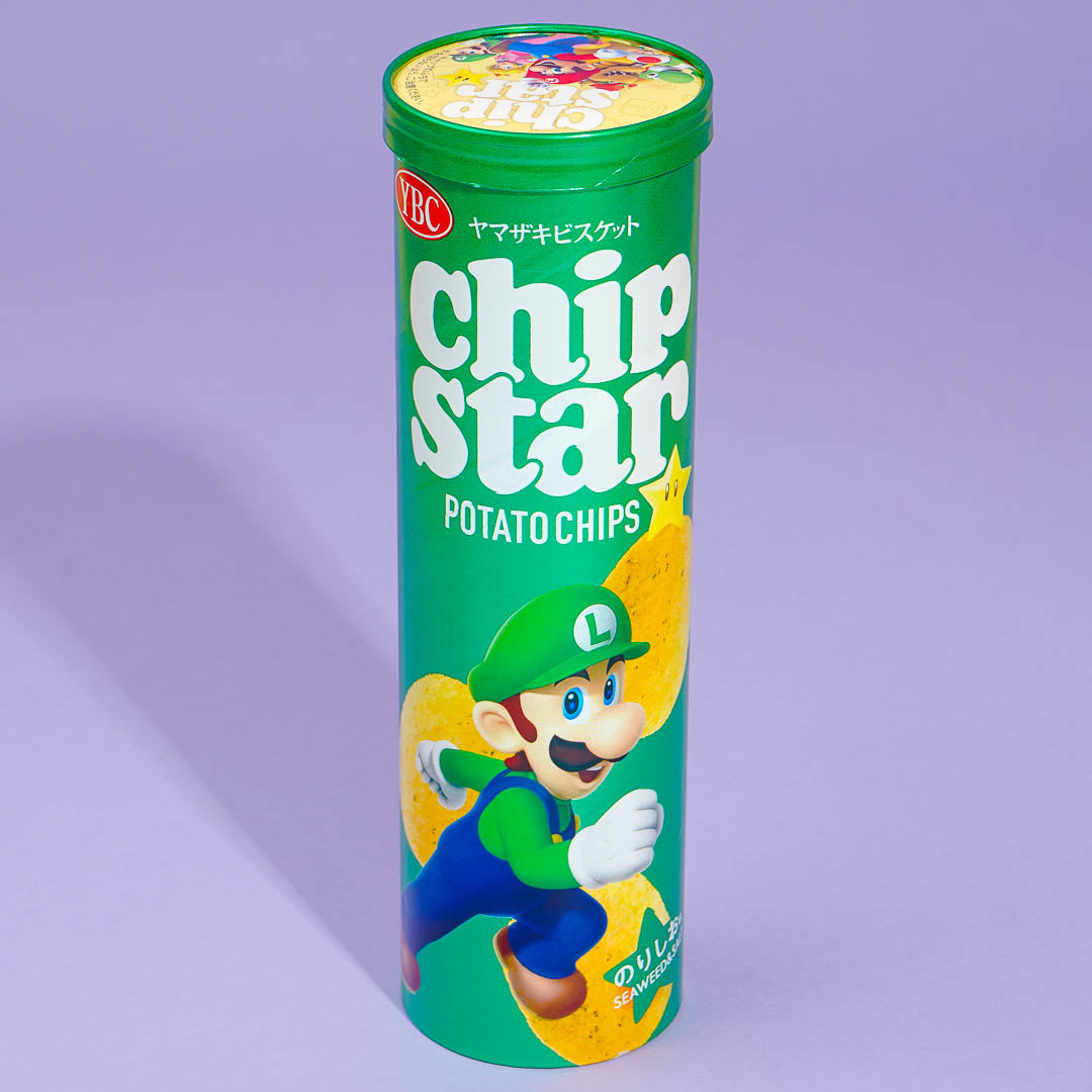Super Mario Chip Star Potato Chips - Nori Shio