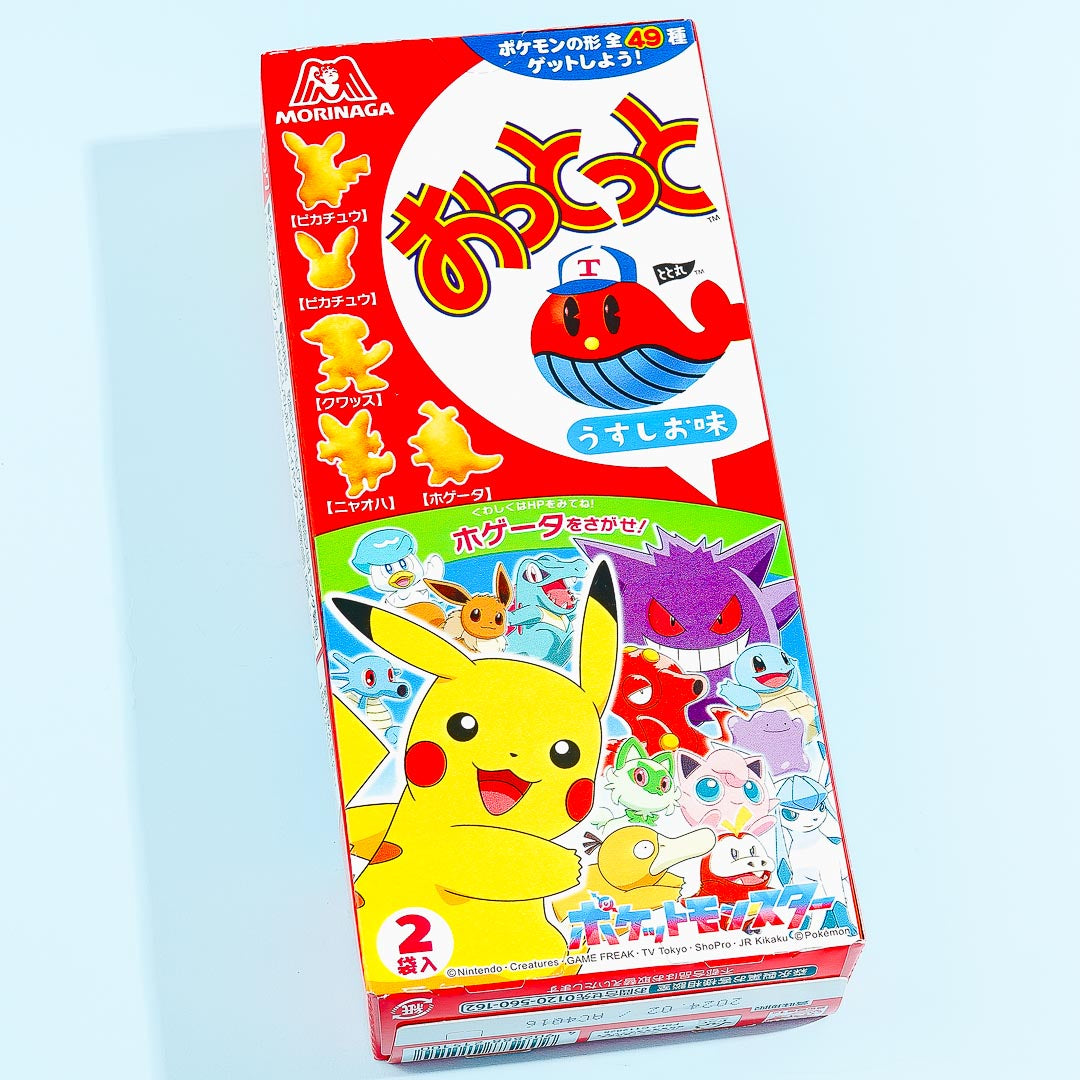 Pokemon Ottotto Animal Biscuits - Lightly Salted