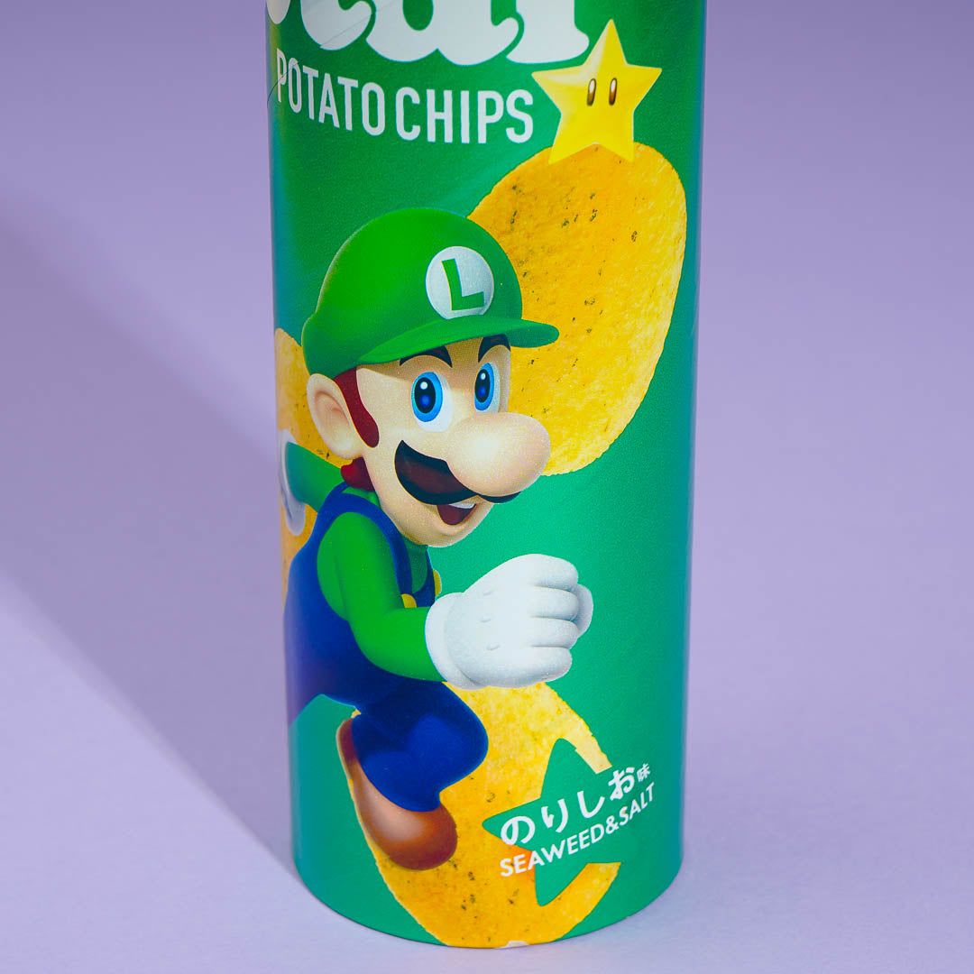 Super Mario Chip Star Potato Chips - Nori Shio