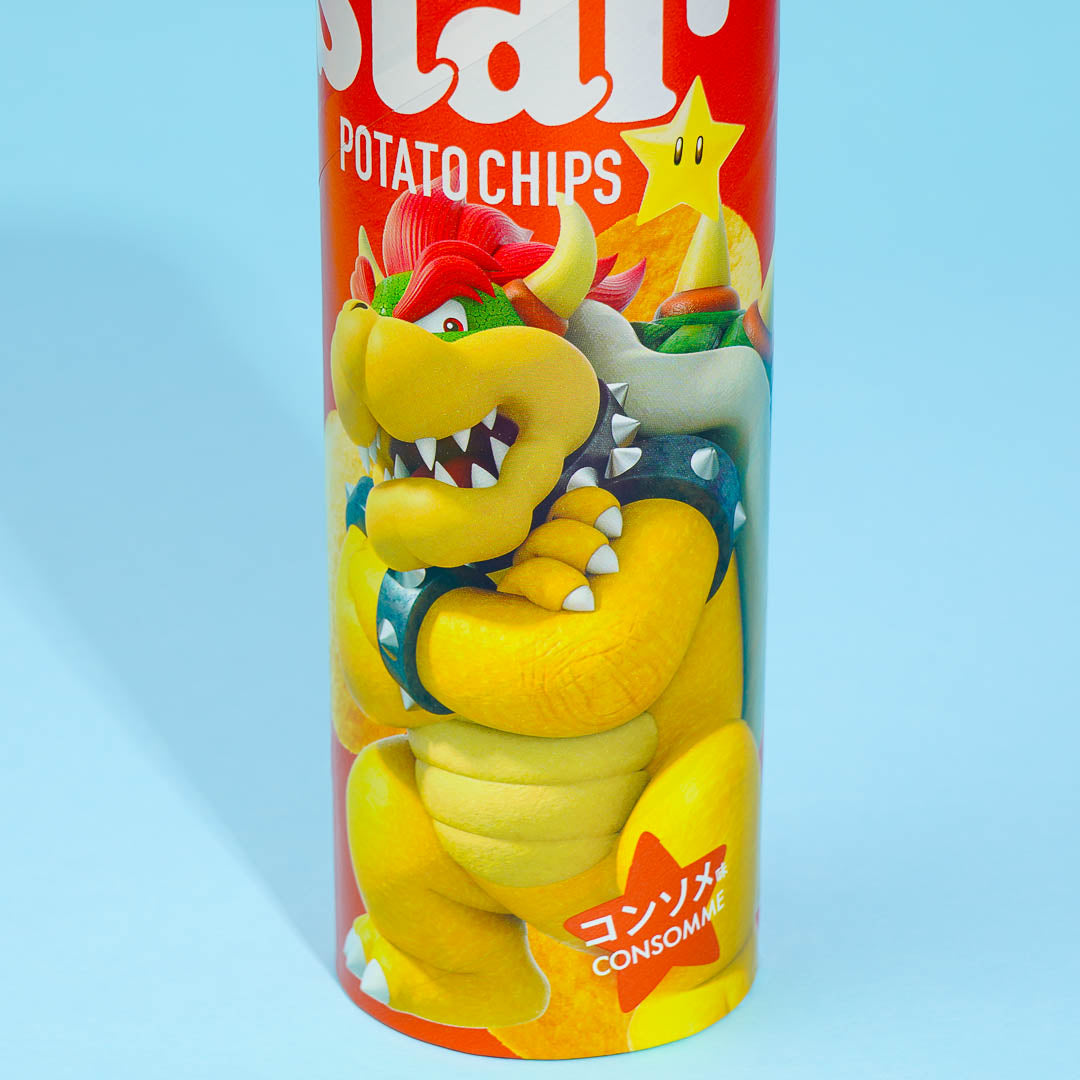 Super Mario Chip Star Potato Chips - Consomme