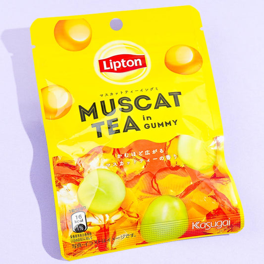 Kasugai x Lipton Muscat Tea in Gummy