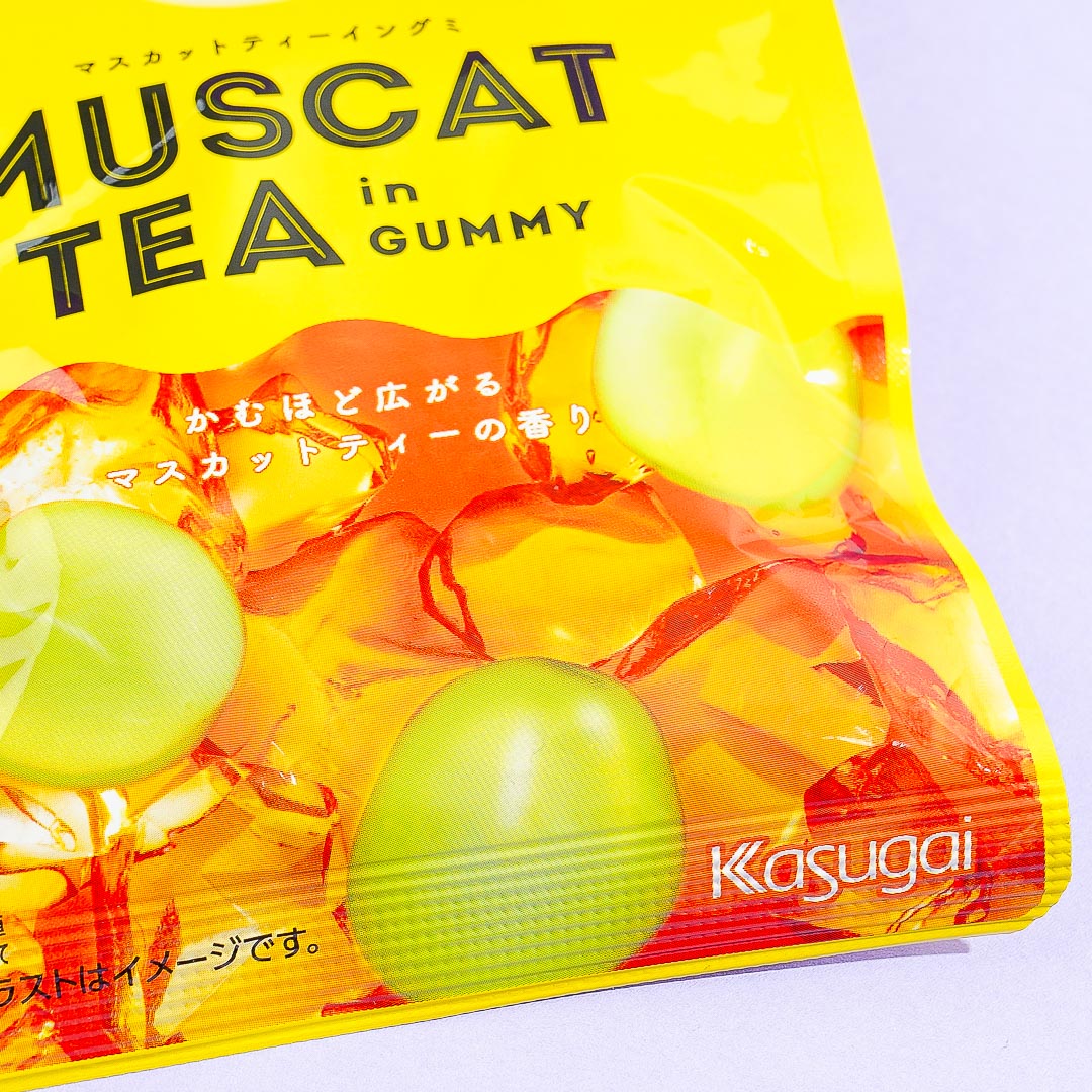 Kasugai x Lipton Muscat Tea in Gummy