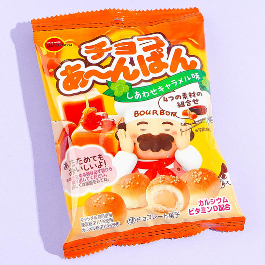 Bourbon Choco Anpan - Caramel Cream