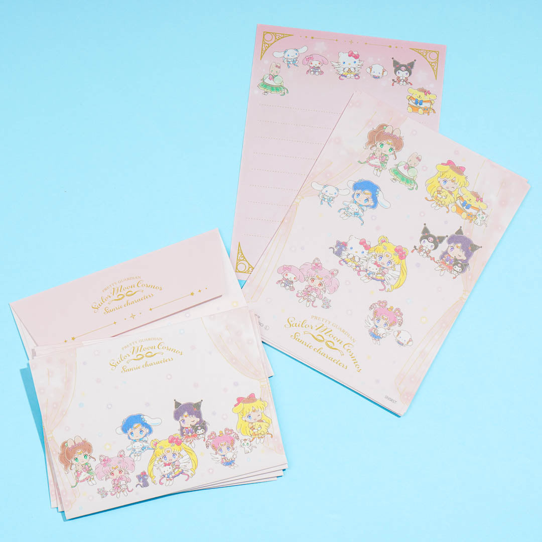 Sanrio Characters x Sailor Moon Cosmos Mini Letter Set