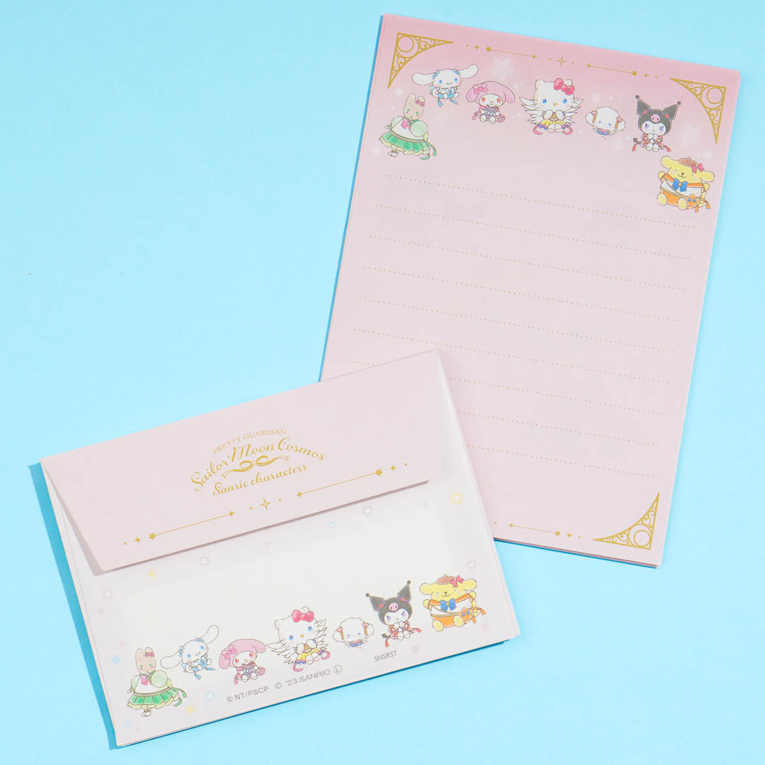 Sanrio Characters x Sailor Moon Cosmos Mini Letter Set