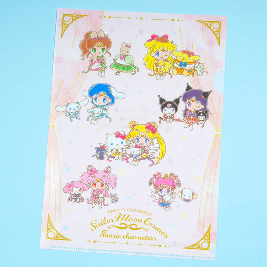 Sailor Moon x Sanrio Characters Chibi A4 Folder