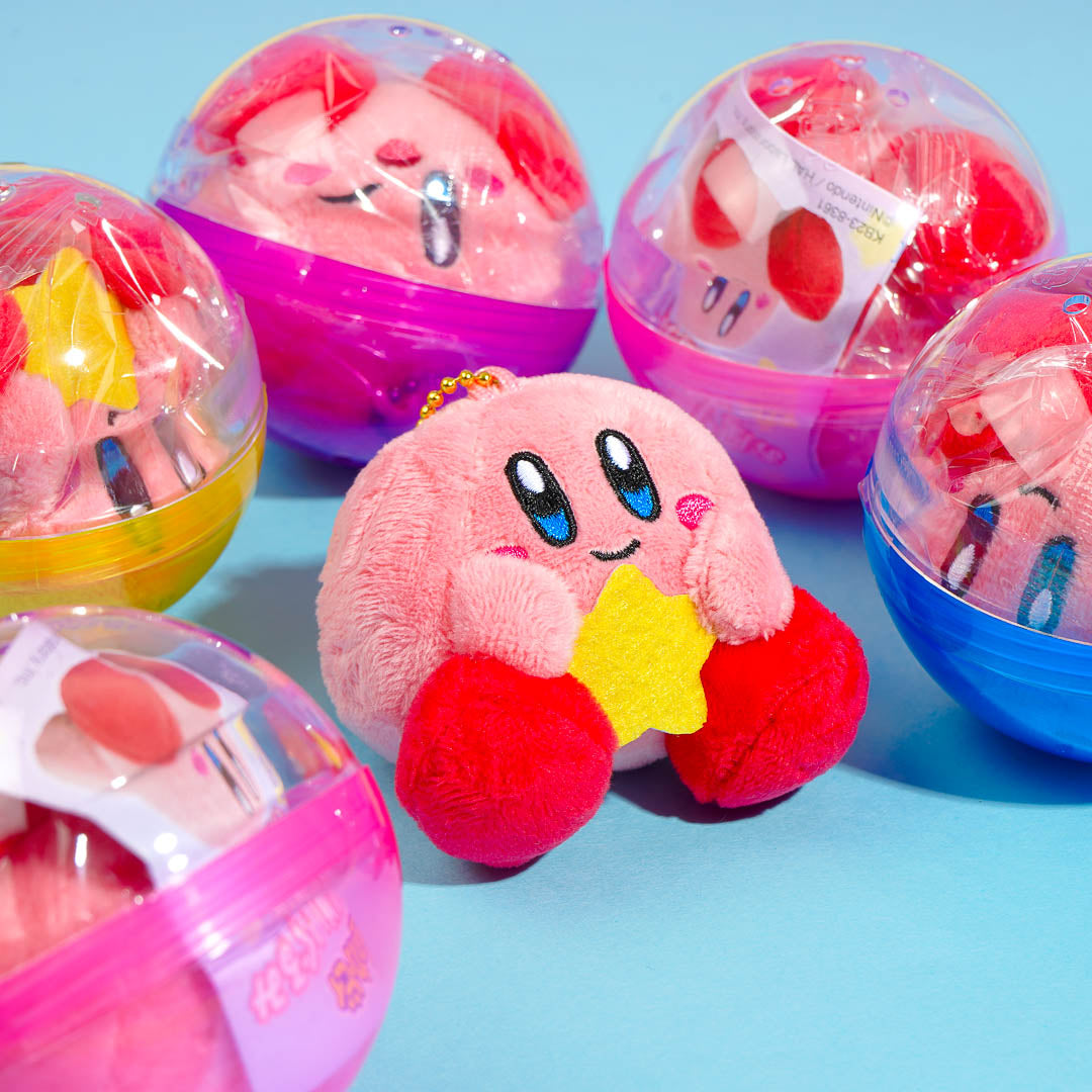 Kirby Of The Stars Sitting Plush Charm Gachapon