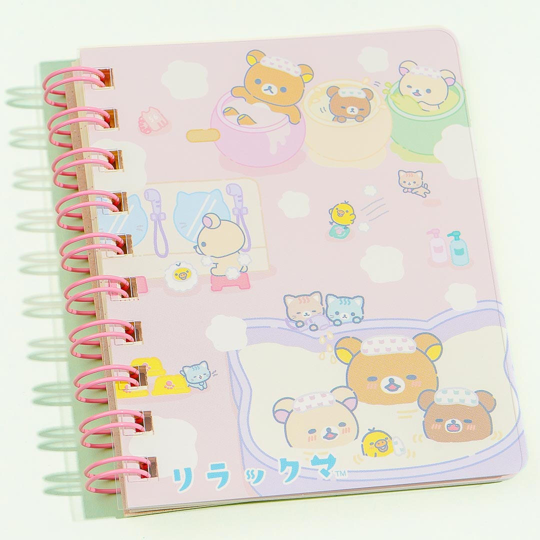 Rilakkuma Nekoneko No Yu Mini Notebook
