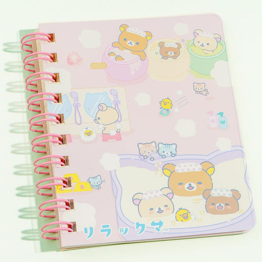 Rilakkuma Nekoneko No Yu Mini Notebook