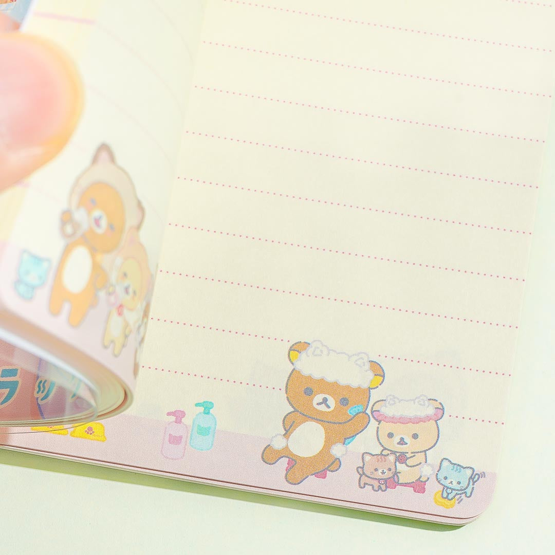 Rilakkuma Nekoneko No Yu Mini Notebook