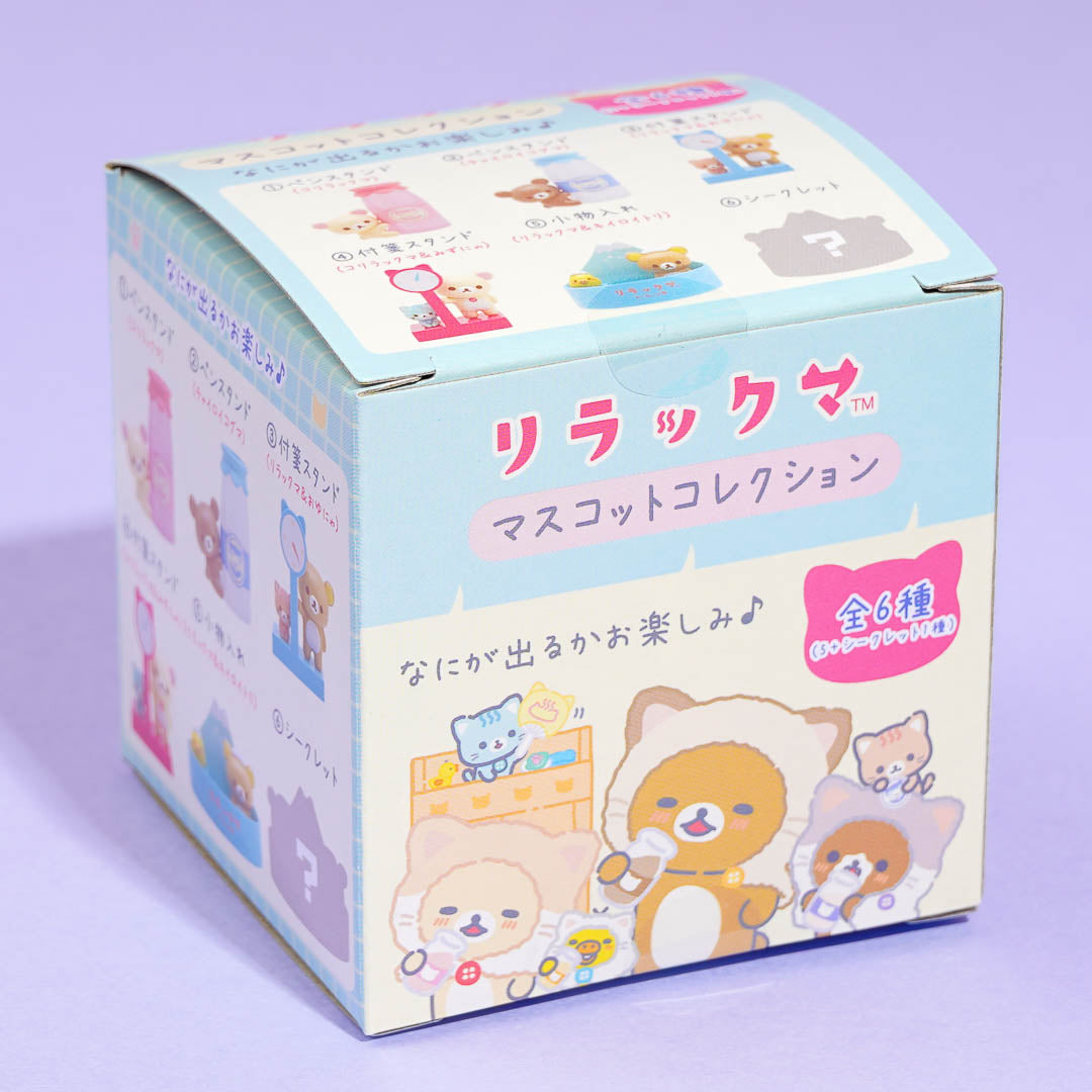 Rilakkuma Neko Neko No Yu Desk Figure
