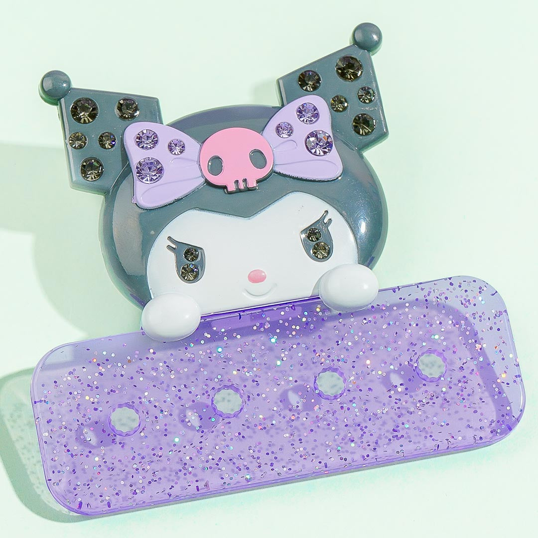 Kuromi Gems & Glitter Name Tag