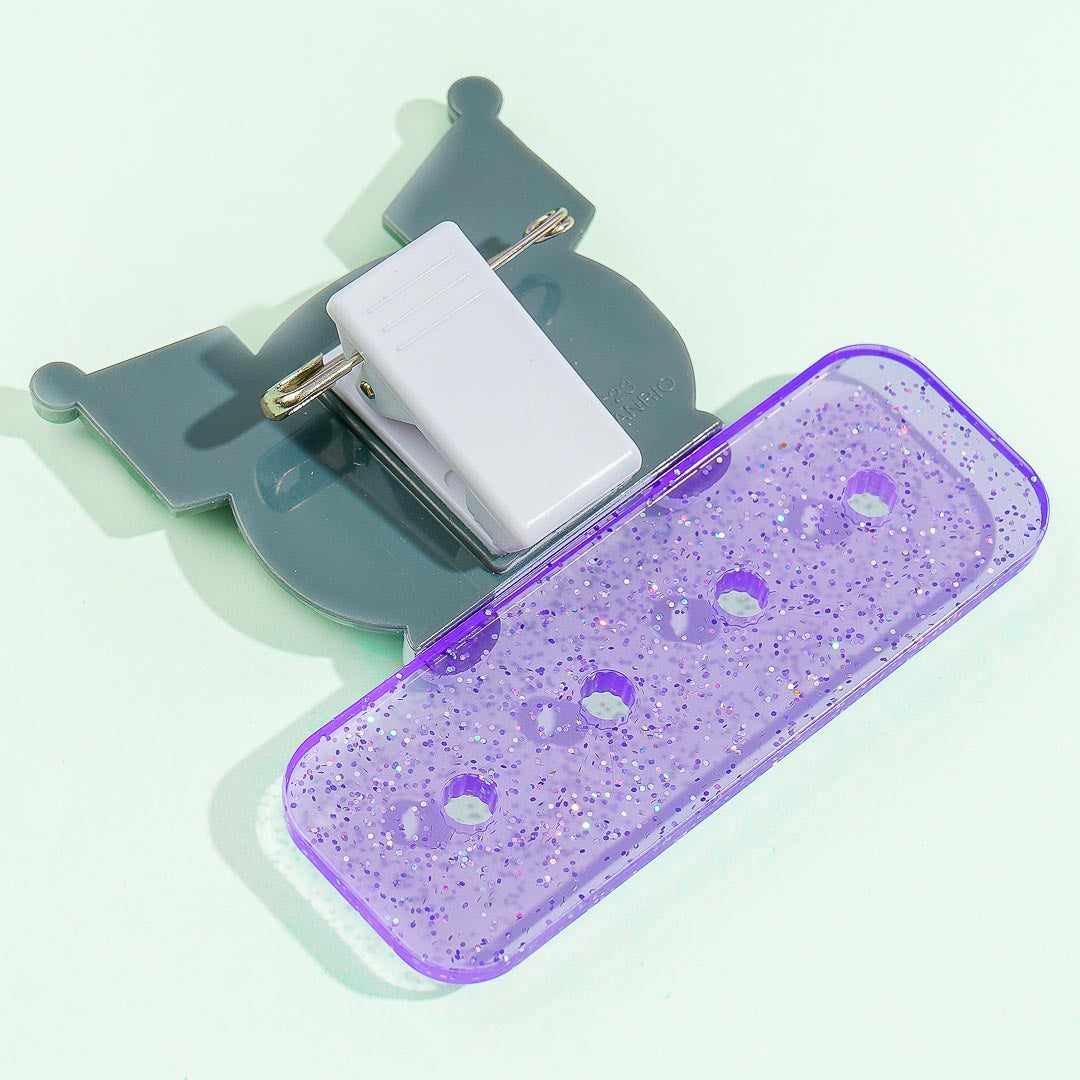 Kuromi Gems & Glitter Name Tag
