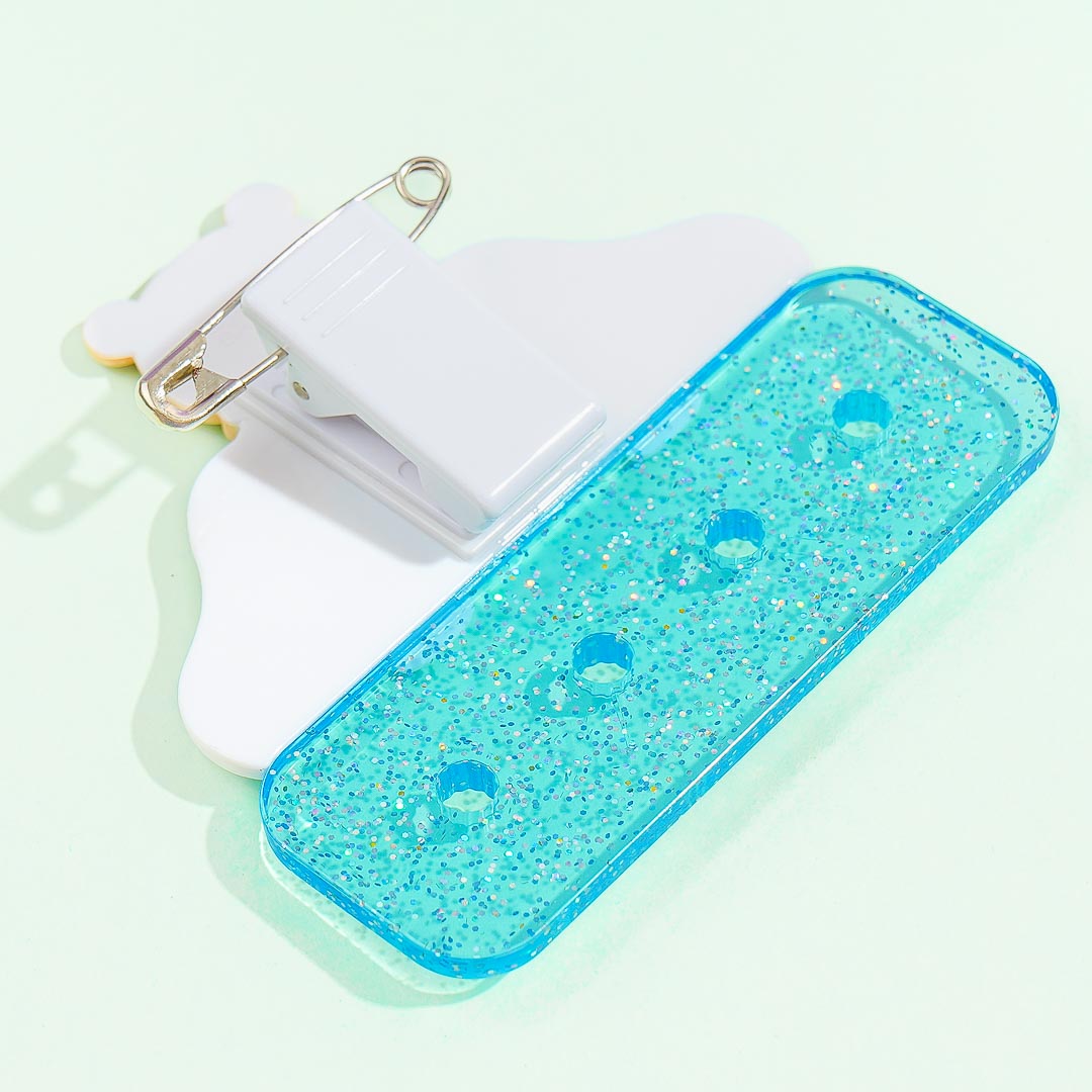 Cinnamoroll Gems & Glitter Name Tag