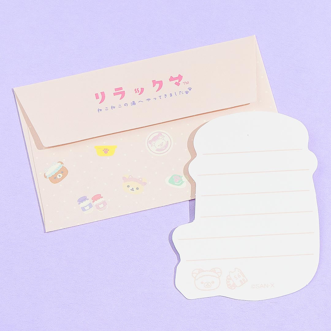 Rilakkuma Strawberry Milk Letter Set