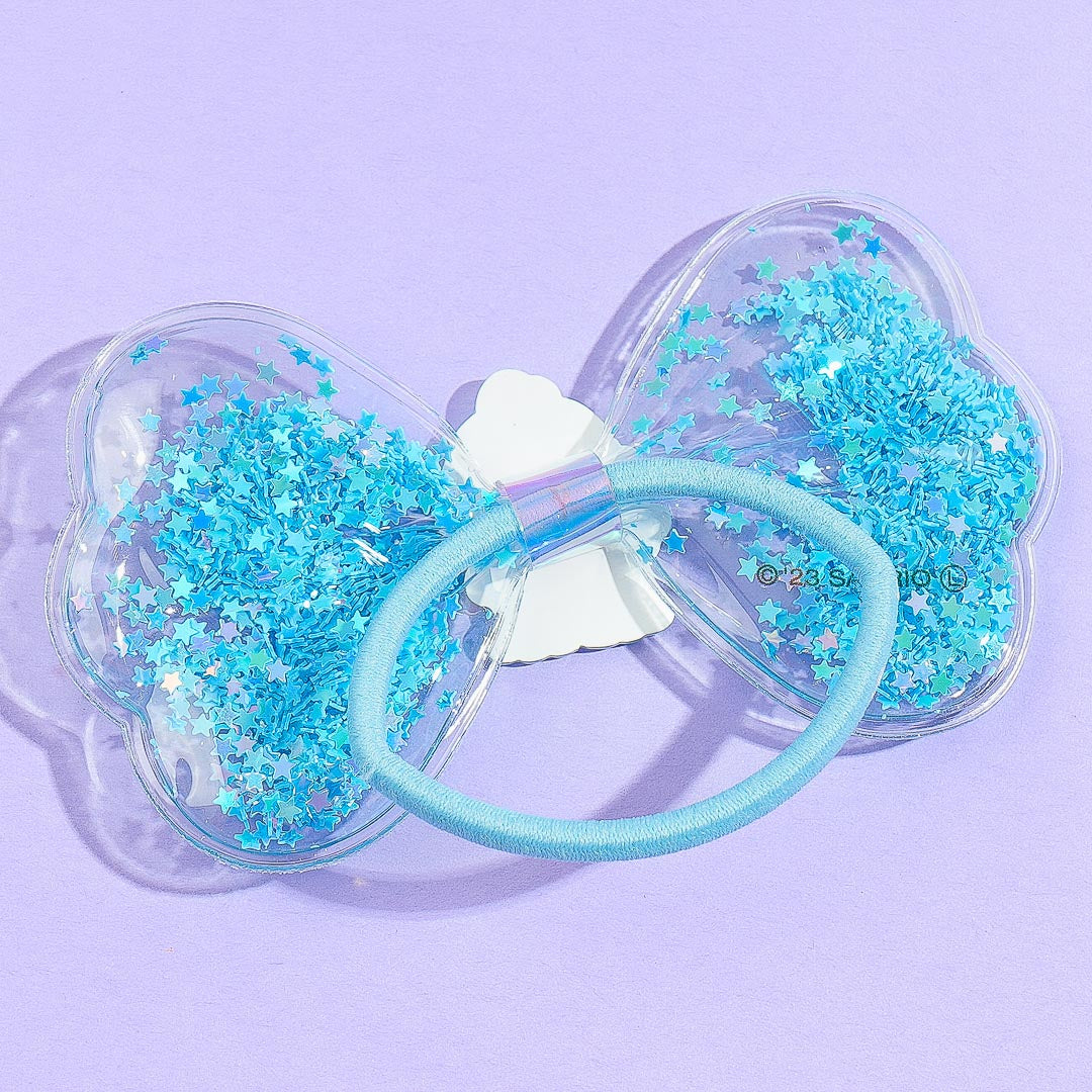 Hangyodon Glittery Ribbon Hair Tie
