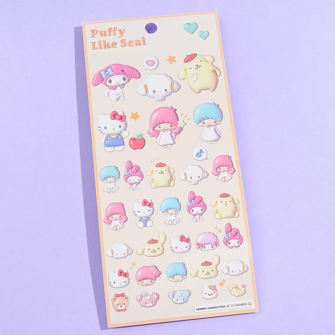 Sanrio Characters Puffy Like Stickers
