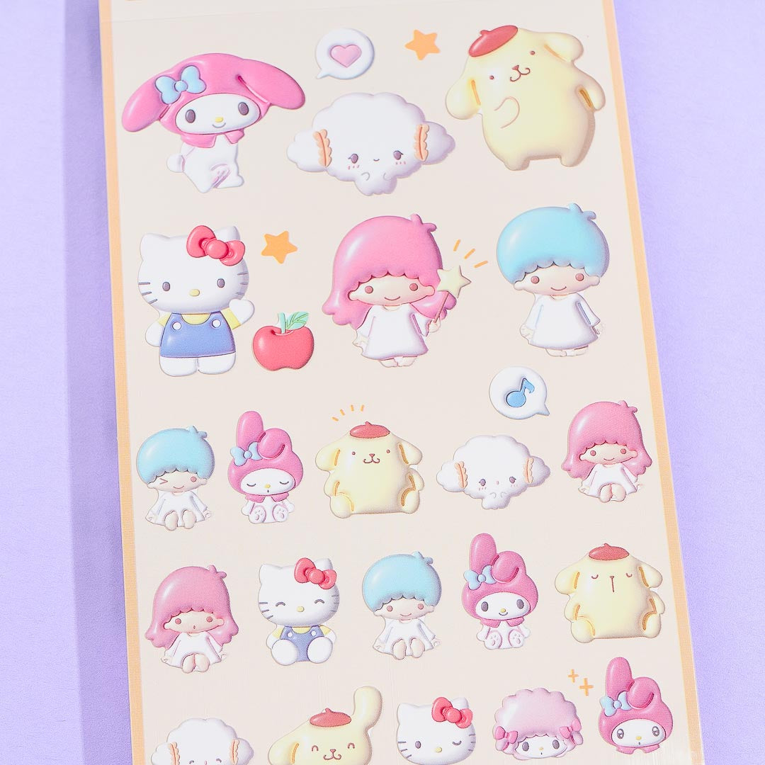 Sanrio Characters Puffy Like Stickers