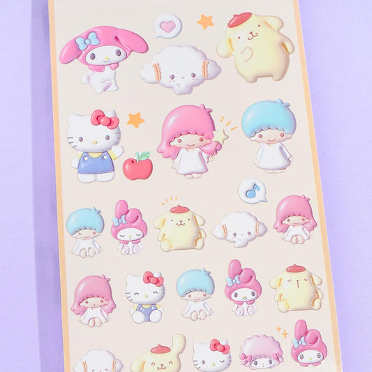 Sanrio Characters Puffy Like Stickers