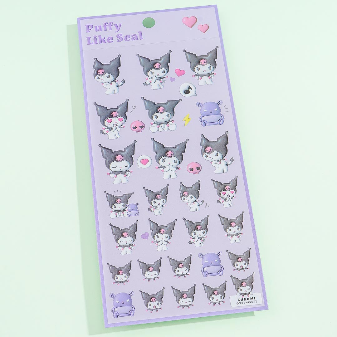 Kuromi Puffy Like Stickers