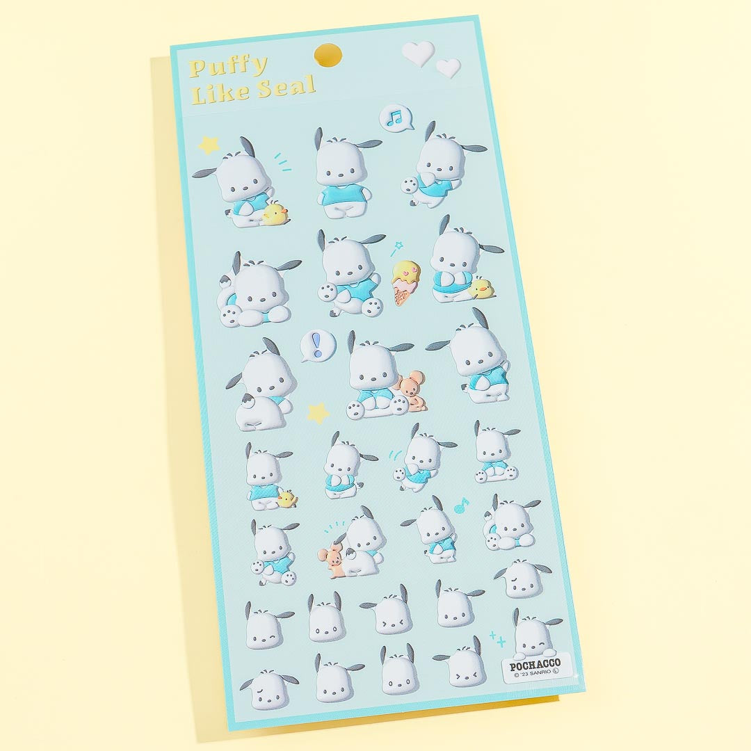 Pochacco Puffy Like Stickers