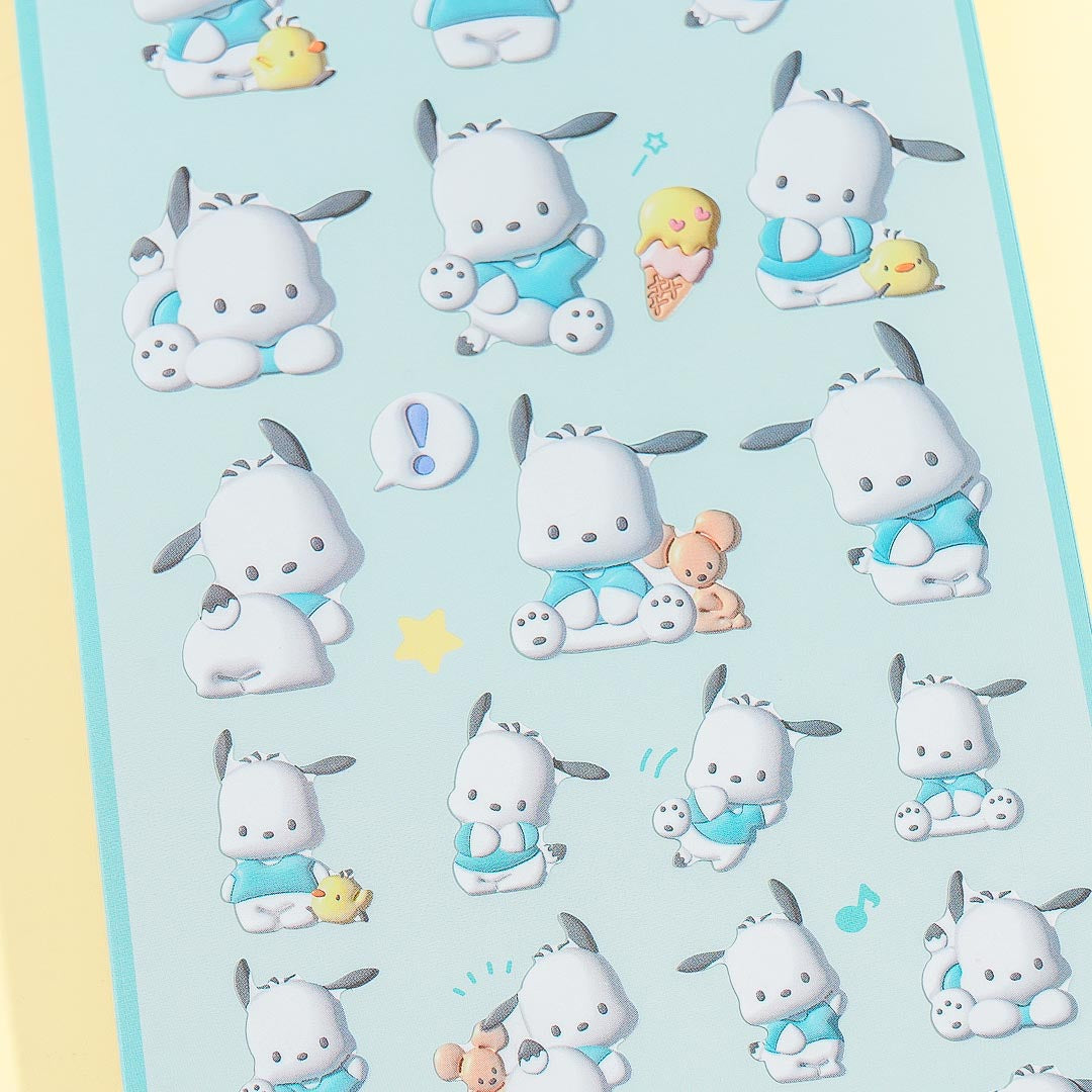 Pochacco Puffy Like Stickers