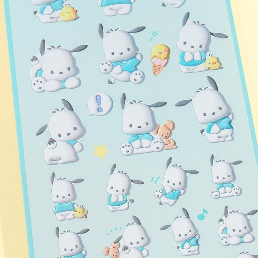Pochacco Puffy Like Stickers