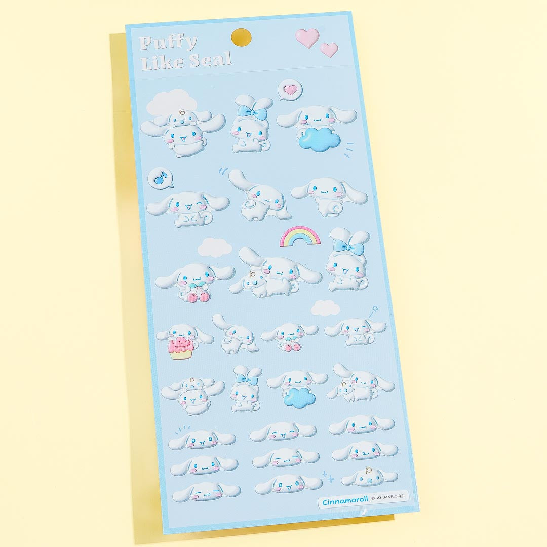 Cinnamoroll Puffy Like Stickers