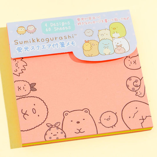Sumikko Gurashi Fluorescent Sticky Notes