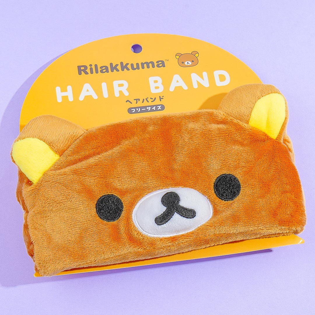 Rilakkuma Fluffy Face Hair Band