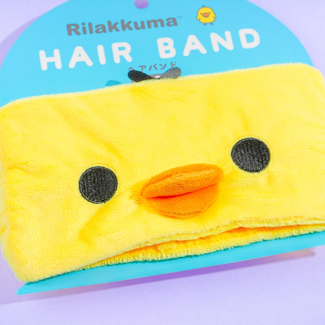Kiiroitori Fluffy Face Hair Band