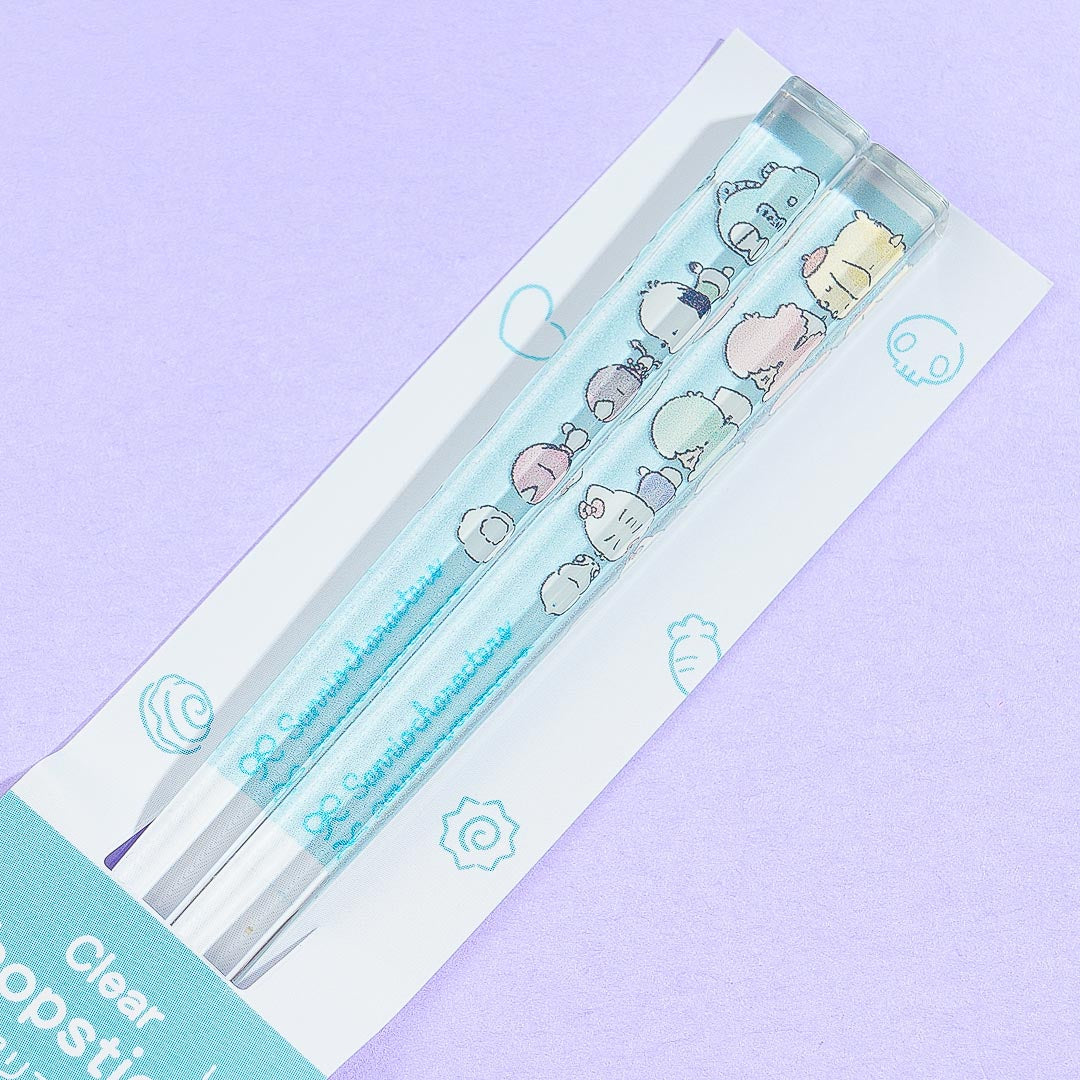 Sanrio Characters Lazy Line Clear Chopsticks