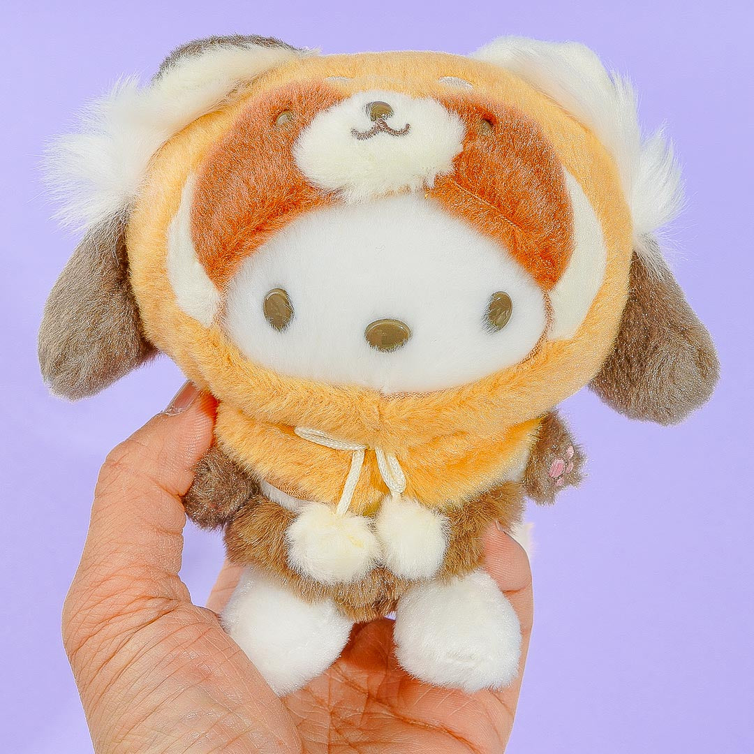 Pochacco Red Panda Plushie - Medium