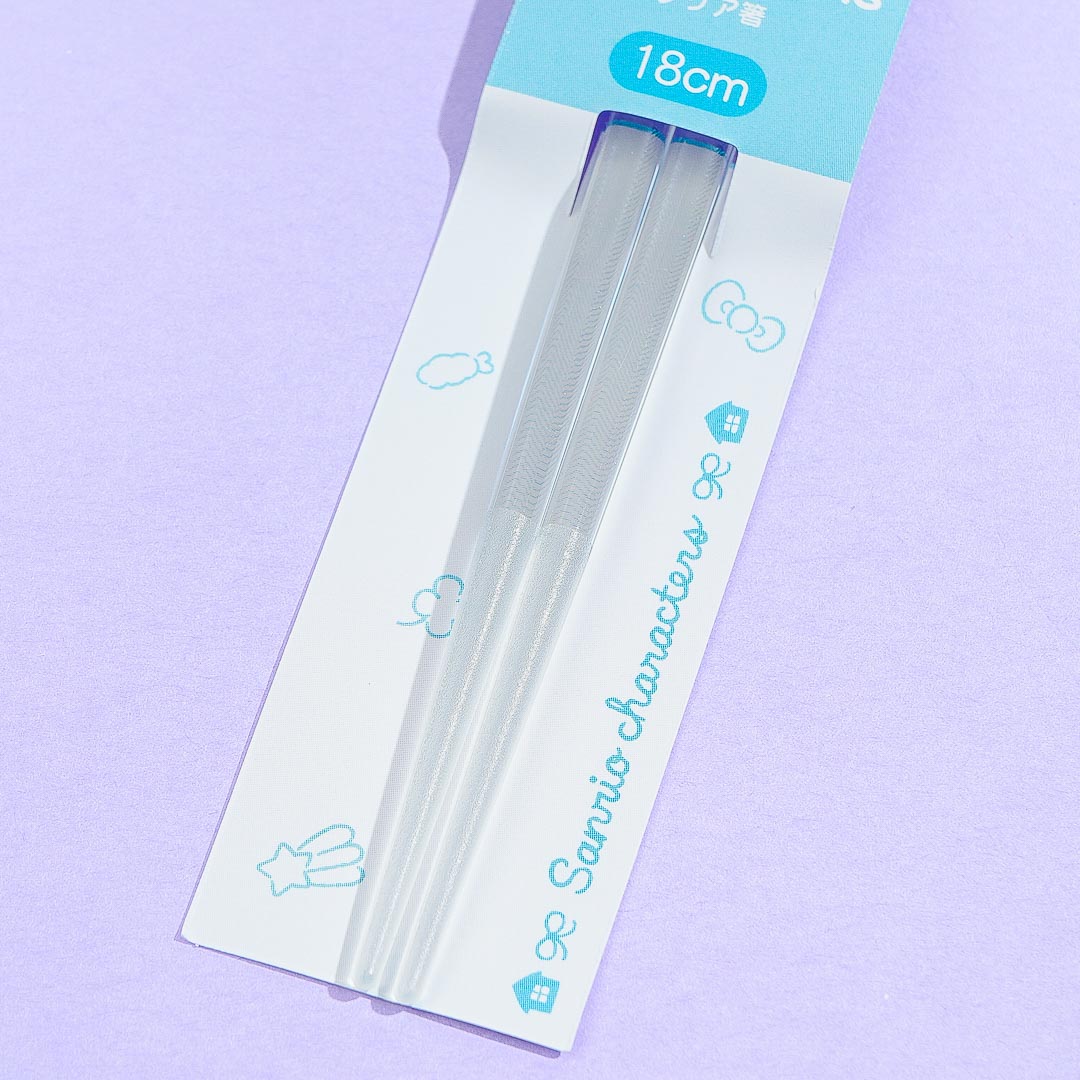 Sanrio Characters Lazy Line Clear Chopsticks
