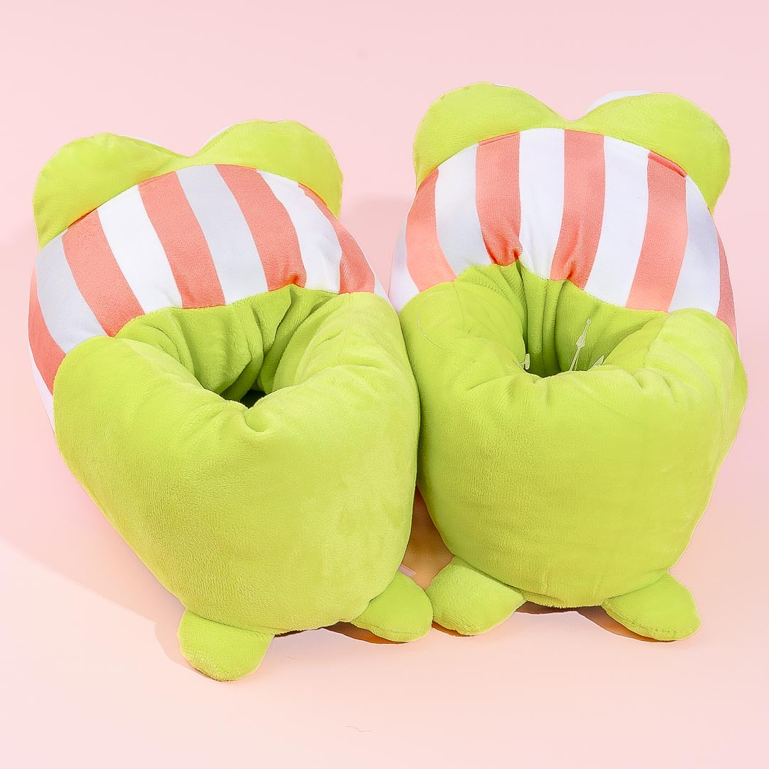 Keroppi Plushie Slippers